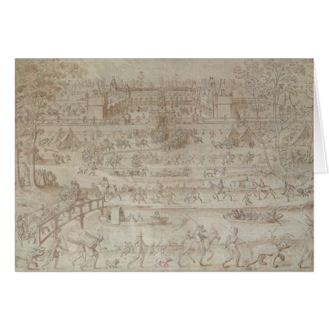 Festival am Chateau d'Anet (Vorderseite (Horizontal))