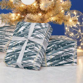 Festival Aquarell Blätter Geschenkpapier