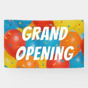 Festival-Ballon & Confetti GRAND-ÖFFNUNGSBanner Banner