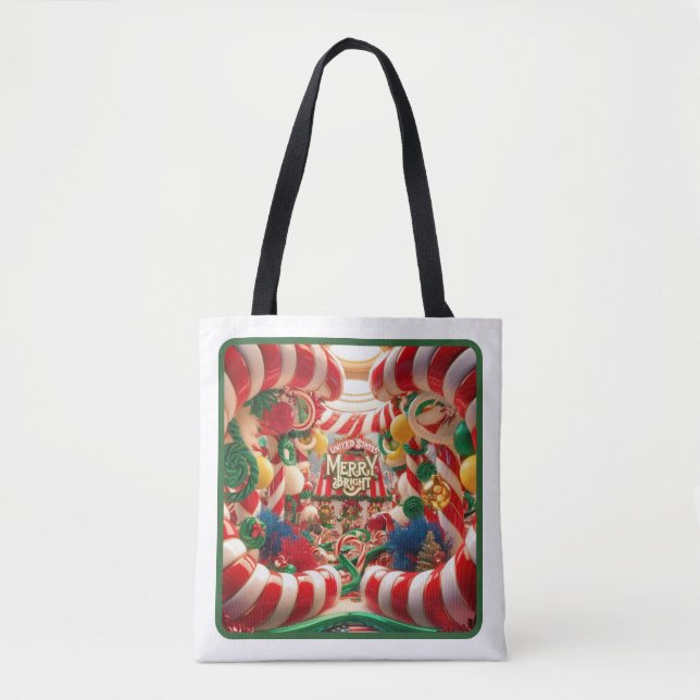 Festival Candy Wonderland Tote Bag - Mittel (Vorderseite)