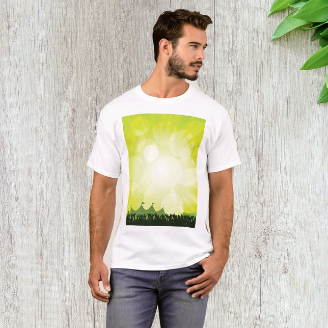 Festival Crowd Mens T - Shirt (Von Creator hochgeladen)