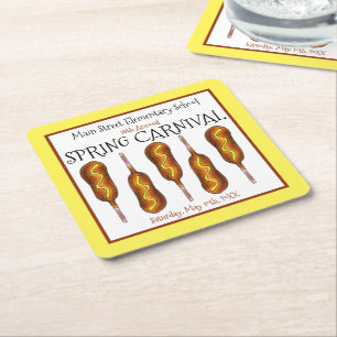 Festival del film Locarno Rechteckiger Pappuntersetzer