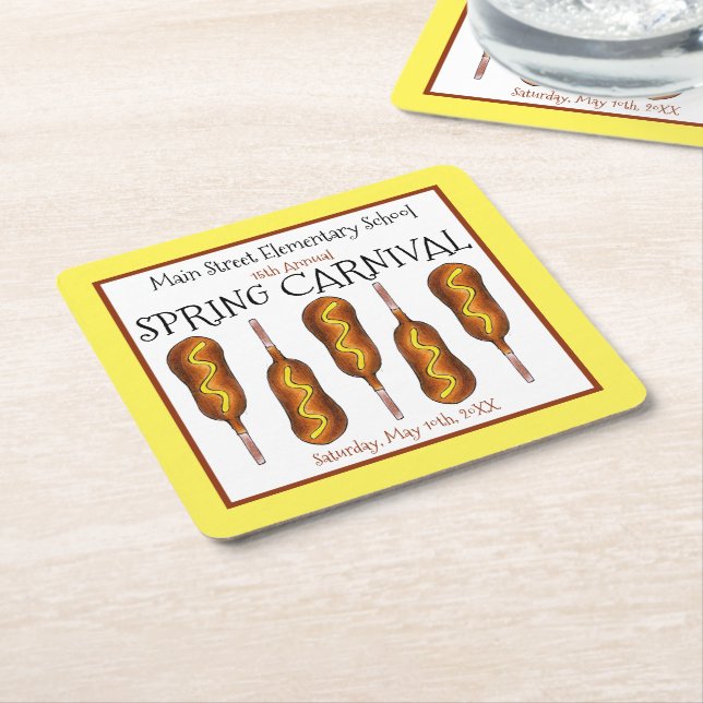 Festival del film Locarno Rechteckiger Pappuntersetzer (angewinkelt)