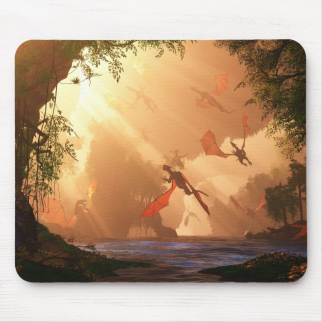 Festival der Drachen Mousepad (Vorne)