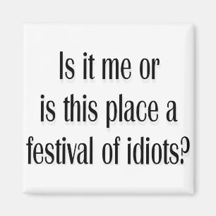Festival der Idioten? Magnet