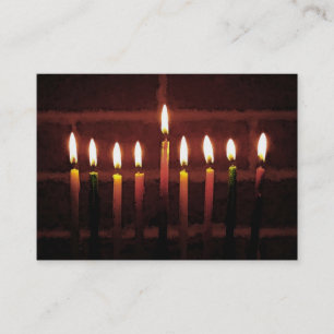 Festival der Lichter ATC Visitenkarte