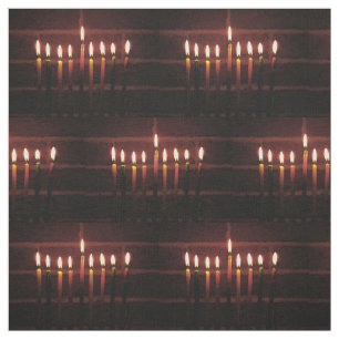 Festival der Lichter Hanukkah Fabric Stoff