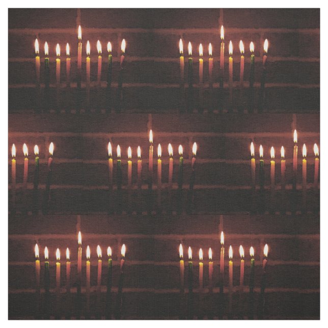 Festival der Lichter Hanukkah Fabric Stoff (Muster)