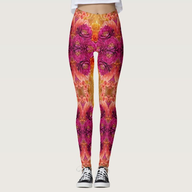 Festival der Lichter Leggings (Vorderseite)