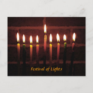 Festival der Lichter Postkarte