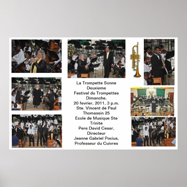 Festival der Trompeten 2011: The Trumpet Shall Sou Poster (Vorne)