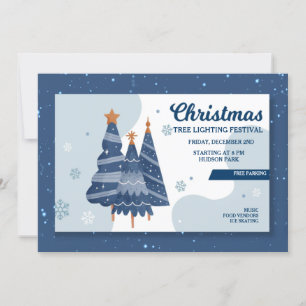 Festival der Weihnachtsbaumen - Einladung