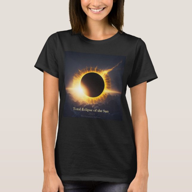 Festival für Solar Eclipse Stadt T-Shirt (Vorderseite)