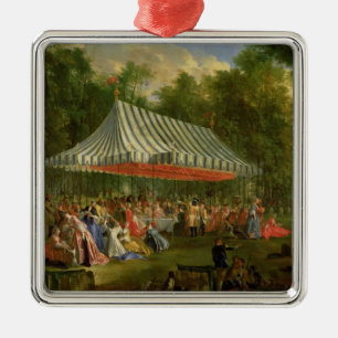 Festival gegeben vom Prinzen von Conti Silbernes Ornament