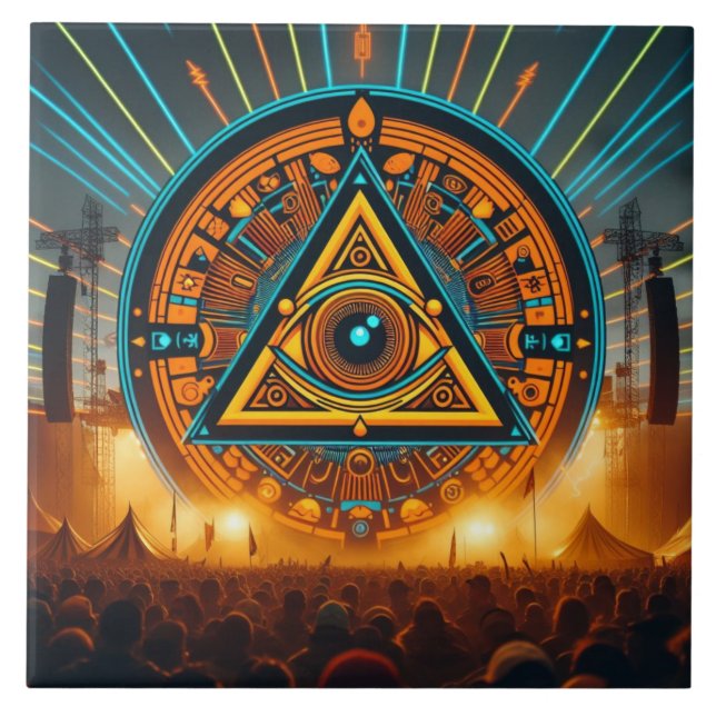 Festival Keramik film Locarno Fliese (Vorderseite)