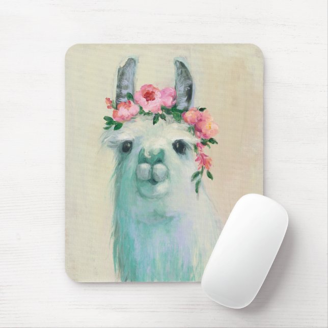 Festival Llama Mousepad (Mit Mouse)