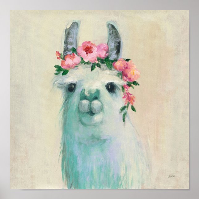 Festival Llama Poster (Vorne)