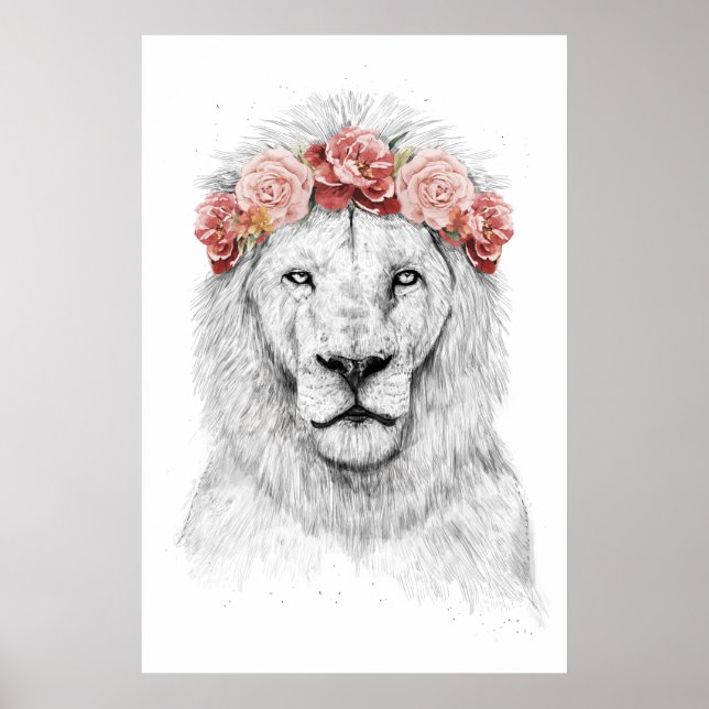 Festival Löwe Poster (Vorne)