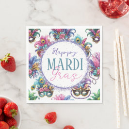 Festival Mardi Gras Serviette