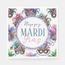 Festival Mardi Gras Serviette