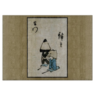 Festival Matsuri Kostümdarsteller Feudal Japan Schneidebrett