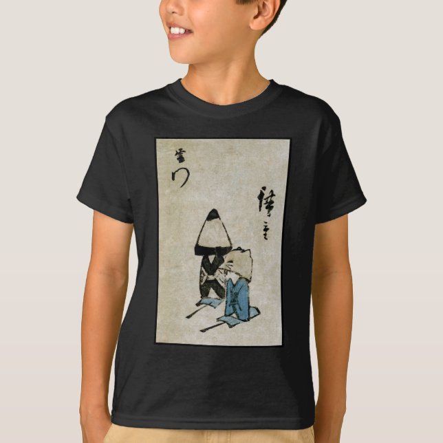 Festival Matsuri Kostümdarsteller Feudal Japan T-Shirt (Vorderseite)