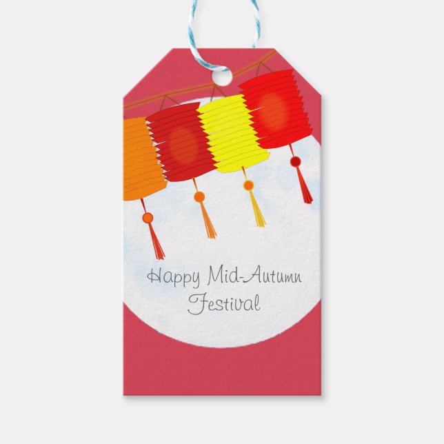 Festival Moon and Stars Geschenkanhänger (Vorderseite)