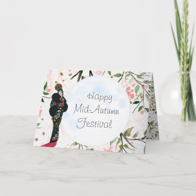 Festival Moon and Stars Karte (Vorderseite)