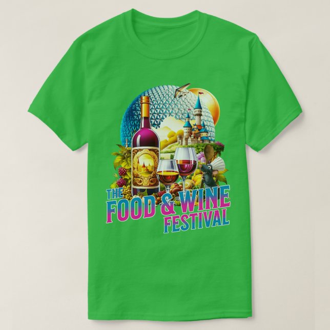 Festival Moon and Stars T-Shirt (Design vorne)