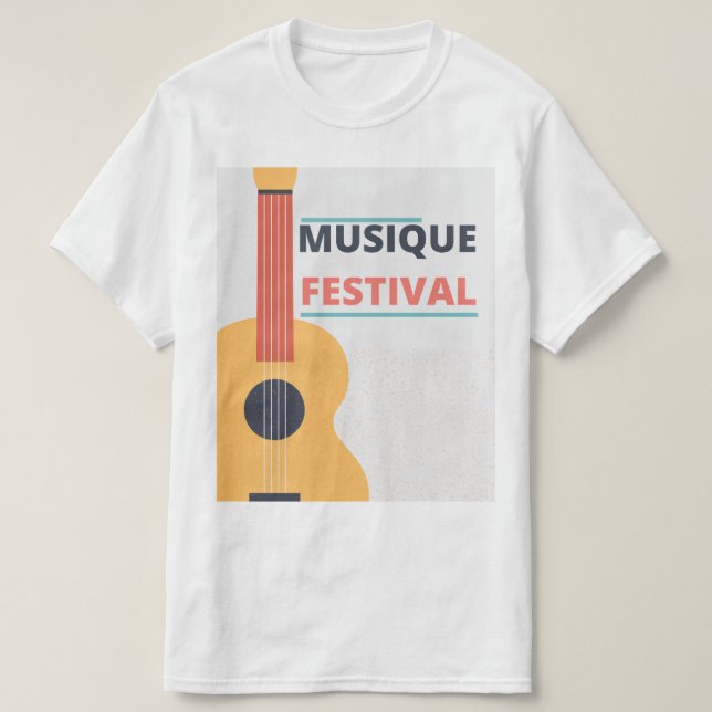 Festival Musik T-Shirt  (Design vorne)