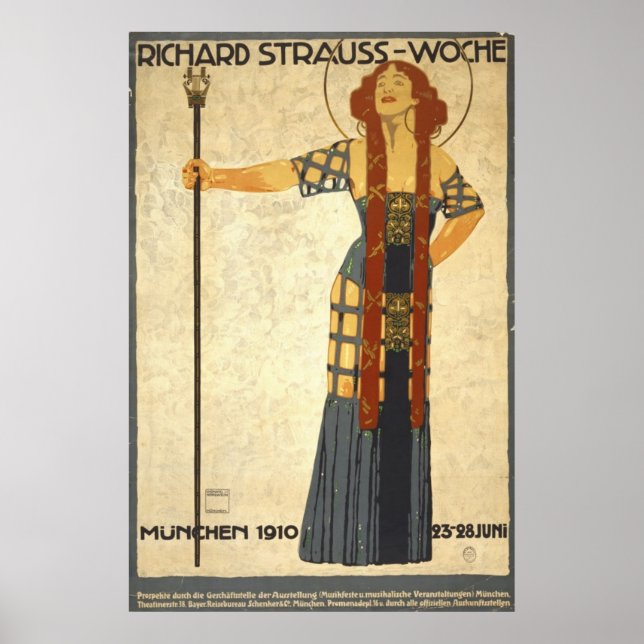 Festival Playbill 1910 Poster (Vorne)