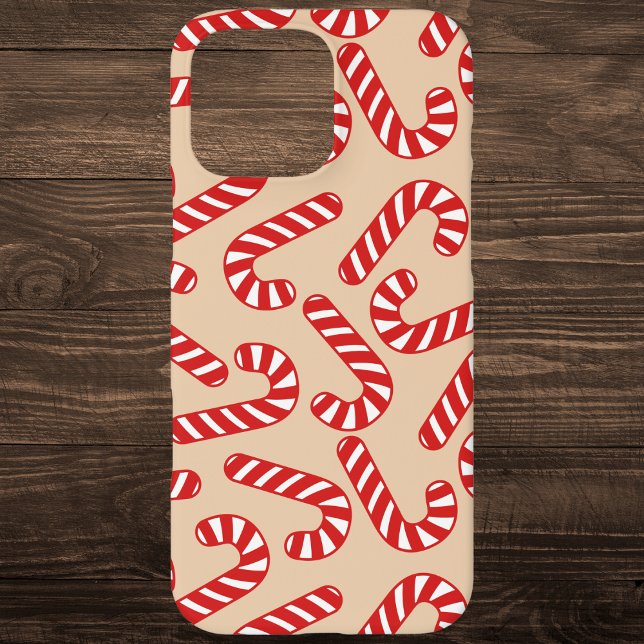 Festival Red Candy Cane Case-Mate iPhone Hülle (Von Creator hochgeladen)