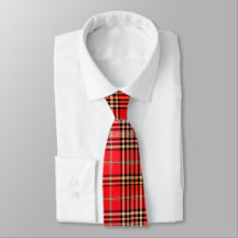 Festival Red Tartan Neck Tie