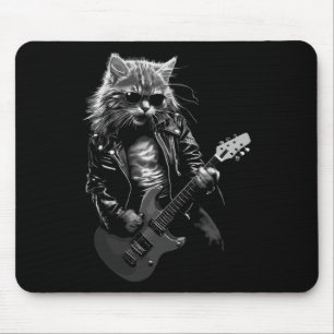 Festival Rock and Roll Musik Festival Cat Rock Gui Mousepad