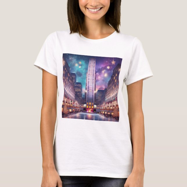 Festival Rockefeller Center NYC T-Shirt (Vorderseite)