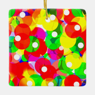 Festival-Spaß-Blasenkunst Keramikornament