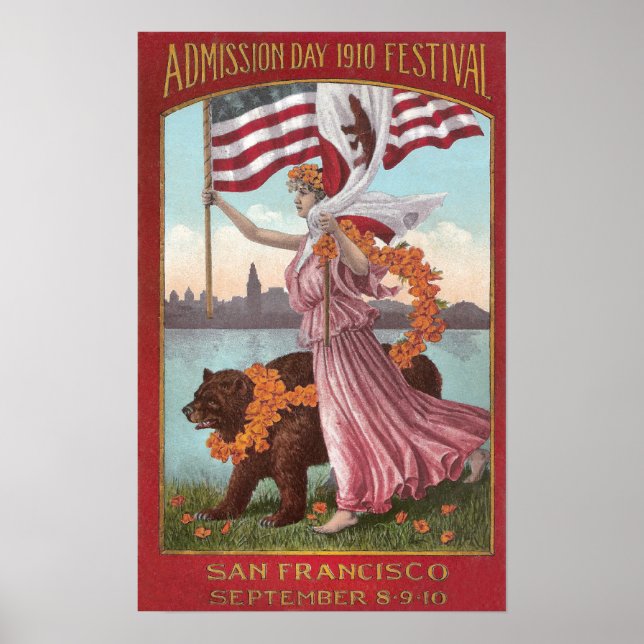 Festival von San Francisco 1910 Poster (Vorne)
