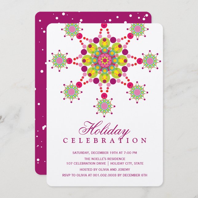 Festivalbesuch im Paradies für Kletterhexen: Einladung (Vorne/Hinten)