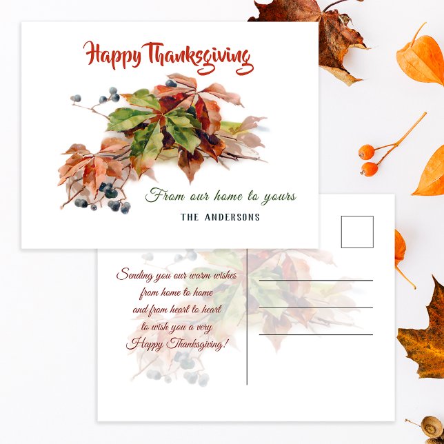 Festivalfoliage-Erntedank Postkarte (Von Creator hochgeladen)