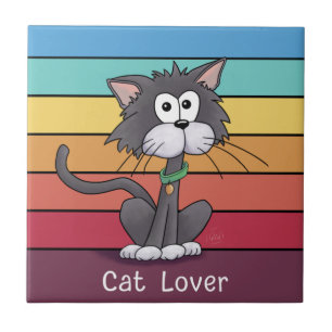 Festivals Cat Lover Keramik Tile Fliese
