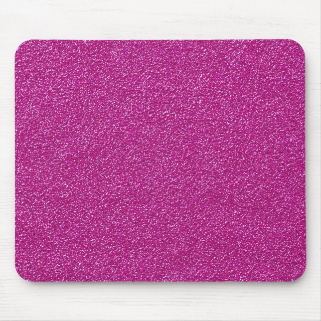 Festivals Chic Pink Glitzer Hintergrund Romantisch Mousepad (Vorne)