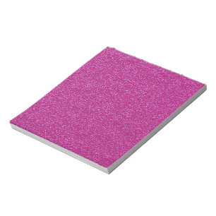Festivals Chic Pink Glitzer Hintergrund Romantisch Notizblock