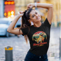 Festivals Dino: Weihnachtsmannmütze und Schatten