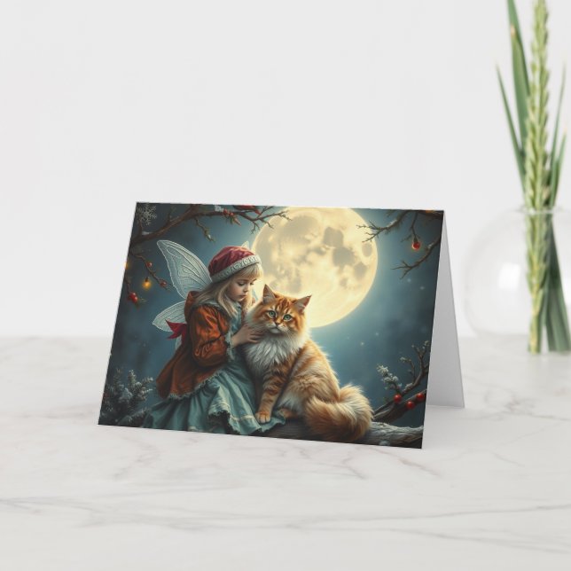 Festivals Fairy Card Dankeskarte (Vorderseite)