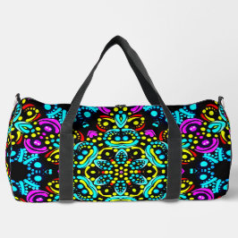 Festivals farbenfrohe geometrische Design-Duffel-T Duffle Bag