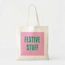 Festivals farbenfrohe Tote Tasche