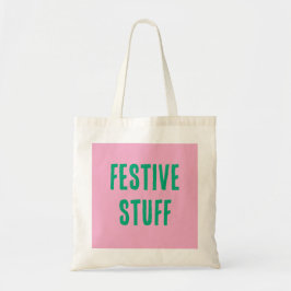 Festivals farbenfrohe Tote Tasche