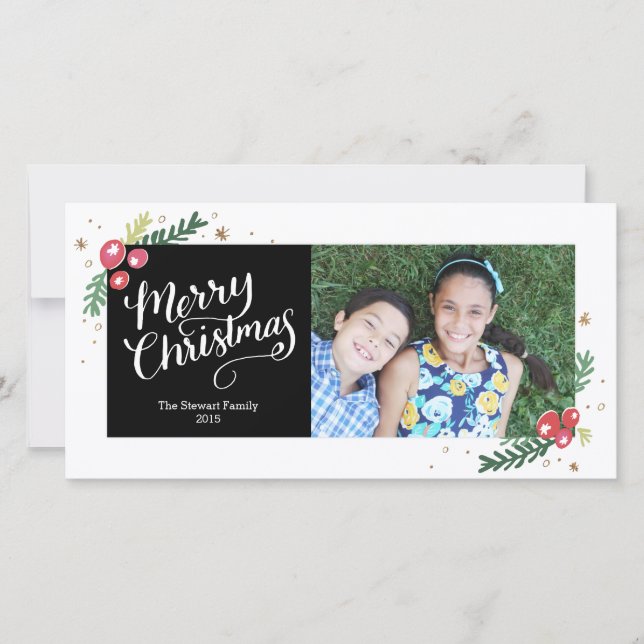 Festivals Feiertagskarte (Vorderseite)