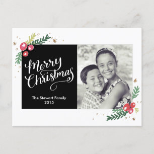 Festivals Feiertagspostkarte