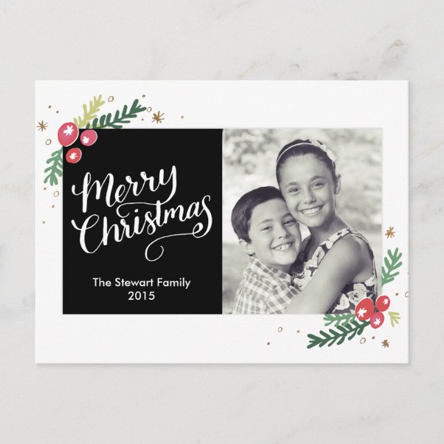 Festivals Feiertagspostkarte (Vorderseite)